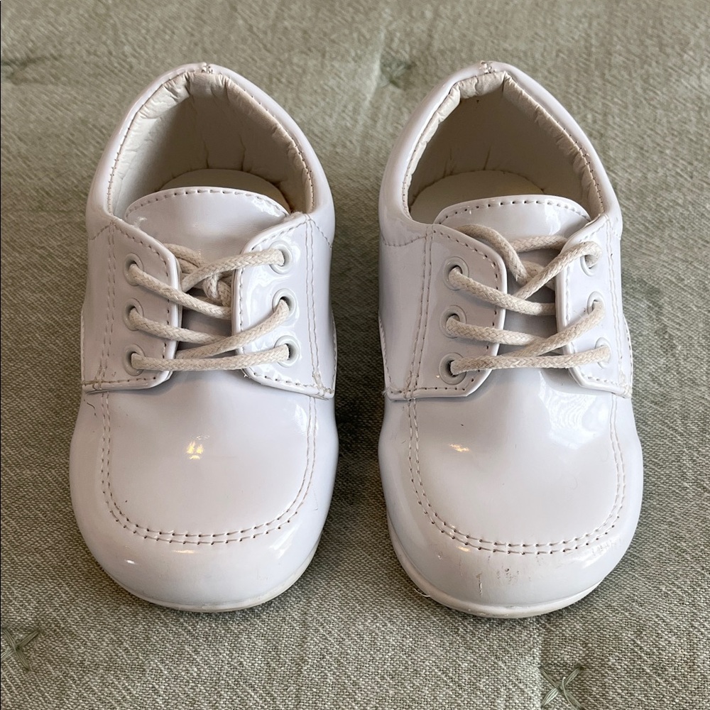Josmo White Kids Dress Shoes